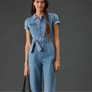 Paige large size 12 denim jumpsuit
